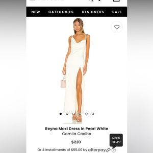 revolve: reyna maxi dress